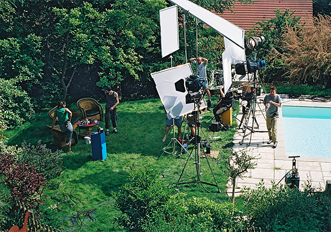 Tournage M6 en extérieur